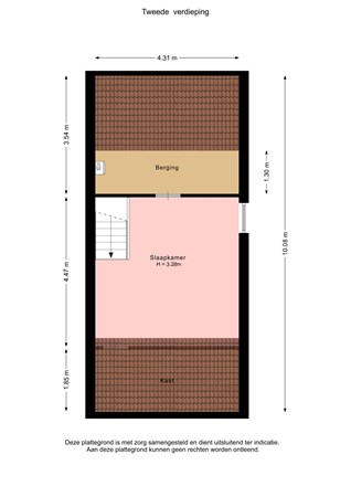 Floorplan - Amazonestraat 19, 8315 AW Luttelgeest